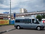 Бесплатный автобус Genser в пункт аренды автомобилей АрендаАвто-чрх на ул.Добролюбова